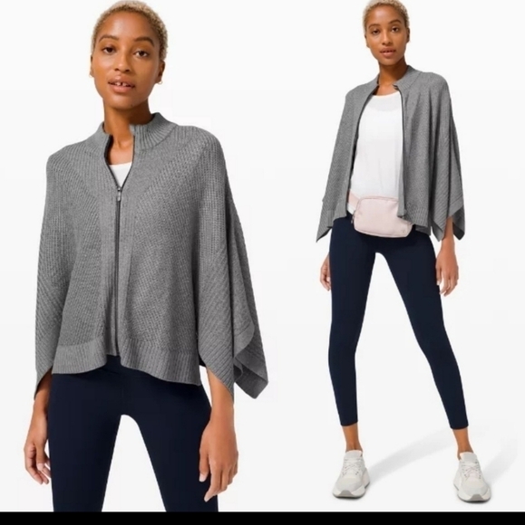 Lululemon Softer Still Wrap Sweater - Picture 1 of 6